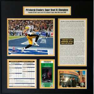   Steelers   MVP   Super Bowl XL Ticket Frame