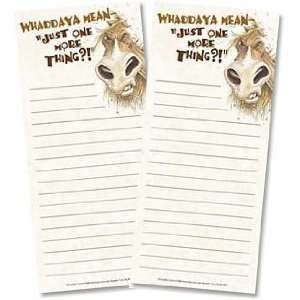  Leanin Tree Whaddaya mean Magnetic List Pad   Package of 