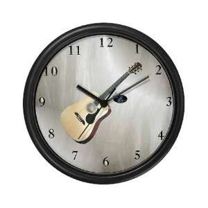  Acoustic Guitar 1 Music Wall Clock by 