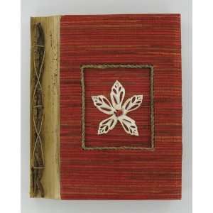  Red Hand Crafted Seashell Shell Photo Album Picture 