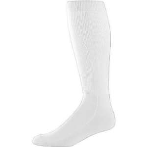  Augusta Youth Wicking Athletic Soccer Socks WHITE YOUTH (TUBE 