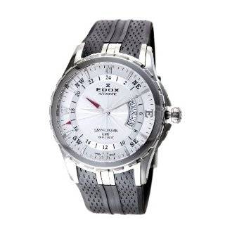 Edox Mens 93004 3 AIN Automatic GMT Grand Ocean Watch