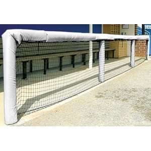  Fisher Baseball 48 Grommeted Rail Padding WHITE 48 LONG 