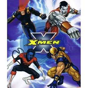  X Men X Men Twin Mink Plush Blanket 