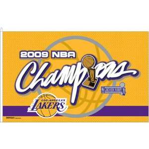 Los Angeles LAKERS Finals 2009 NBA Champs 3x5 Ft FLAG 