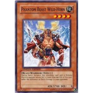   2009 Phantom Beast Wild Horn GLD2 EN012 Common [Toy] Toys & Games