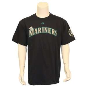  Seattle Mariners Classic T Shirt with Shoulder Logo
