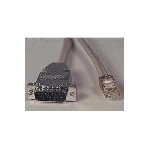  Cable 15ft Mct1 Straight Thru (15pin Sub d To Rj48) Electronics