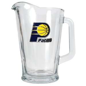  Indiana Pacers Large Glass Beer Pitcher