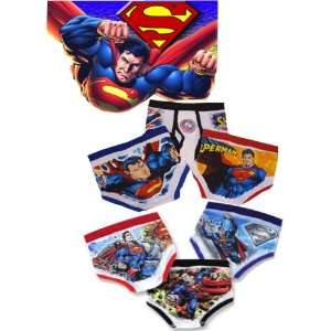  Superman Boys Briefs Size 2T   3T (6 pairs) Toys & Games
