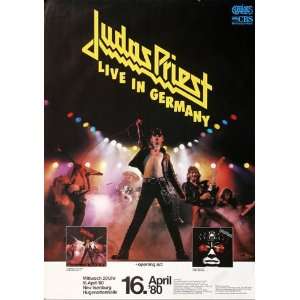  Judas Priest   British Steel 1980   CONCERT   POSTER from 