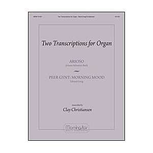  Two Transcriptions for Organ Musical Instruments