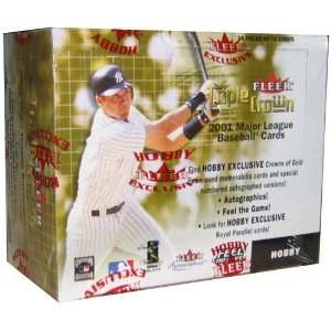  2001 Fleer Triple Crown Baseball HOBBY Box   24P10C Toys 