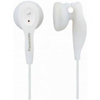 Panasonic RP HV21 W In Ear Earbud Heaphones with Built in Clip (White)
