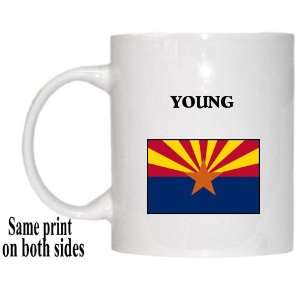  US State Flag   YOUNG, Arizona (AZ) Mug 