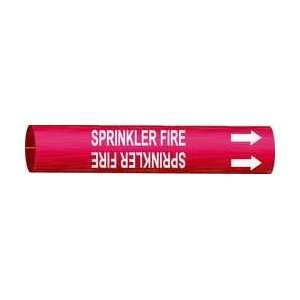 Pipe Marker,strap On,red   BRADY  Industrial & Scientific