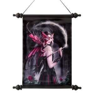  Xoticbrands 17 Sorceress Witch Dragon Fairy Canvas Wall 