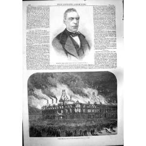   1861 DON JOSE JOAQUIN PEREZ CHILI FIRE RAILWAY CHESTER