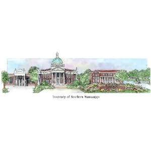  University of Southern Mississippi   Collegiate Sculptured 