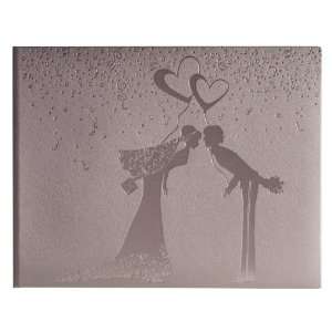   Kiss Guest Book, Padded Cover, Champagne (478280)