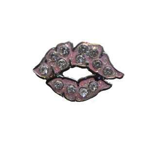  Pink Pucker Up (Kissing Lips) Ball Marker Accented by 