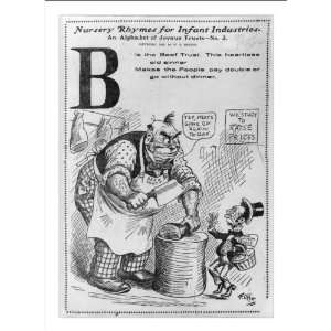Historic Print (M) Nursery rhymes for infant industries. An alphabet 
