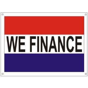  We Finance Business Banner Signs