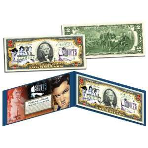 Elvis Presley 75th Birthday Edition Genuine U.S. Currency $2 Bill