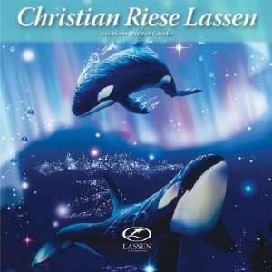  (6x6) Christian Riese Lassen 16 Month 2012 Mini Calendar 