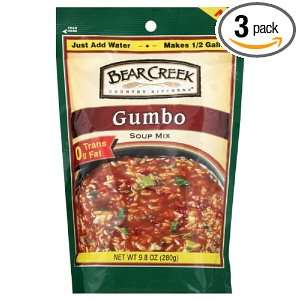 Bear Creek Gumbo Soup, Mix, 8 Serving, 9.8 Ounce (Pack of 3)  