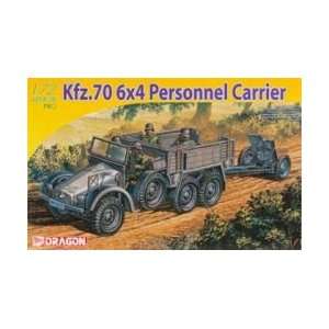  1/72 Kfz.70 6x4 Personnel Carrier + 3.7cm PaK35/36 Toys & Games
