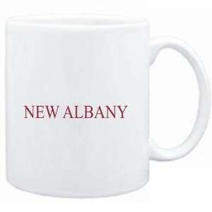  Mug White  New Albany  Usa Cities