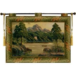 Scenery Landscape 50Wx37L Jacquard Woven Wall Hanging Tapestry+free 