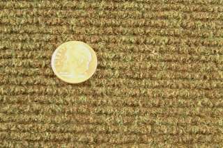 The Green Low Profi le Ribbed Carpet Has 6 Rows Per Inch, Allowing 