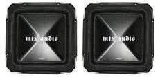 MTX THUNDER 8500 TS8512 22 12 SQUARE CAR SUBWOOFERS  