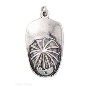  Sterling Silver Firemans Hat Charm Arts, Crafts & Sewing
