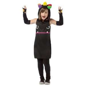   So Happy Mad Dog Hoodie Dress Child Costume / Black   Size Medium 7 10