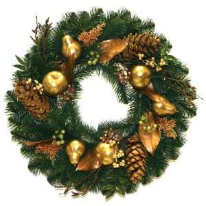   24 Inch Australian Pine Artificial Christmas Wreath