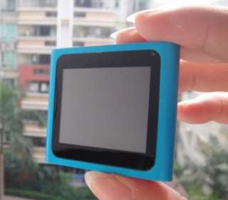 6th Gen Clip 8GB 1.8 LCD Fm Video Player / MP4 MIX 7 colors Blue 