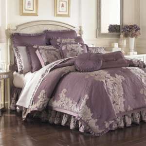 Comforter Set Soft Anastasia Purple Elegant Regal Q K C  