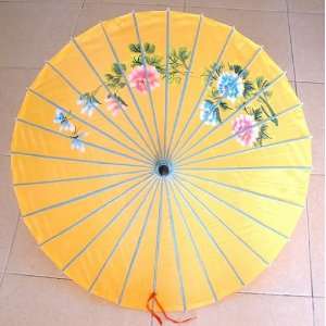  Chinese Silk Sun Umbrella Parasol Feng Shui Geisha 82 