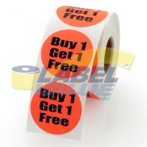  Buy One Get One Labels / Stickers 1.5