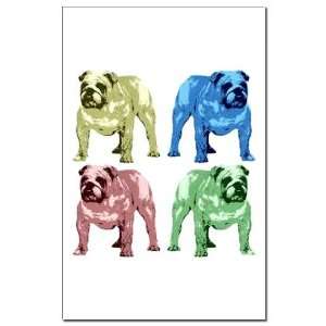  Bulldog Funny Mini Poster Print by  Patio, Lawn 