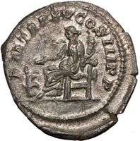 CARACALLA 212AD Silver Ancient Roman Coin ANNONA Agriculture 