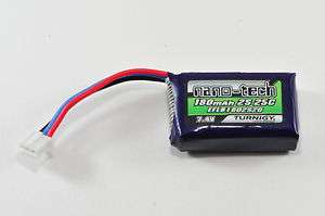 Turnigy EFLB1802S20 180mAh 2S 7.4V 25C LiPo E Flite Stryker UMX Beast 