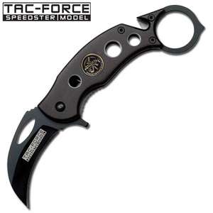 Little Mo Special Weapons Tactical Hawk Bill Karambit Assisted Knives 
