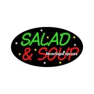 Animated Salad Soup LED Sign