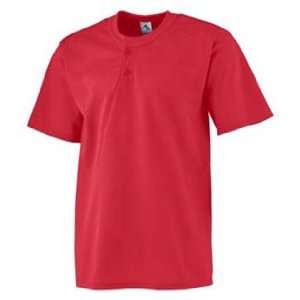 Custom Augusta Sportswear Pro Mesh Two Button Jerseys RED 