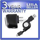   CHARGER ADAPTOR + Micro USB Cable for HTC EVO 4G PALM PIXI Plus Pre