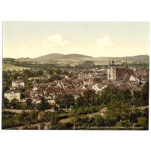  Photochrom Reprint of Schmalkalden, with Roteberg and 
